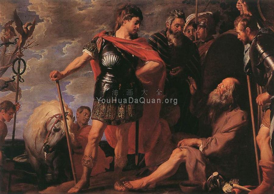 Alexander And Diogenes - 加斯帕德·德·克莱尔